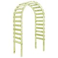 vidaXL Záhradná pergola 130x60x230 cm, impregnovaná borovica