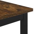 vidaXL Jedálenské stoly 140 x 80 x 75 cm Kompozitné drevo Dymový dub