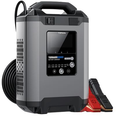 TOPDON Nabíjačka autobatérie Tornado 90000/Príkon 1600W max/20-2800Ah/Pre 12V a 24V/5-90A/11-31V