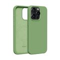 Puzdro Etteri Silicone Mag pre iPhone 12 / 12 Pro 6,1" svetlozelené