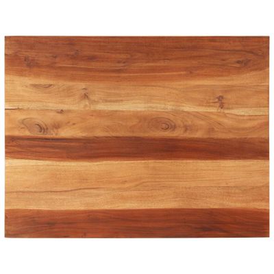 vidaXL Stolová doska, akáciový masív 25-27 mm, 70x90 cm