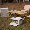 Skladací box s vekom NILS Camp NCB4004 50L sivý