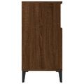 vidaXL Komoda hnedý dub 60x35x70 cm spracované drevo