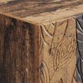 vidaXL Nočný stolík Staré drevo 62 x 34,5 x 48 cm Kompozitné drevo