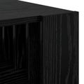 vidaXL Konferenčný stolík Čierny dub 92 x 49,5 x 45 cm
