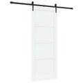 vidaXL Posuvné dvere ORKDAL 83 x 202 cm Borovicový masív