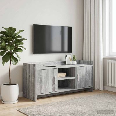 vidaXL TV skrinka 102 x 33 x 47 cm Sivý Sonoma Kompozitné drevo