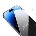 Tvrdené sklo Baseus Corning pre iPhone 14 Pro so zabudovaným prachovým filtrom