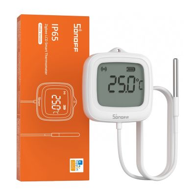 ZigBee LCD senzor teploty Sonoff SNZB-02LD (so sondou)