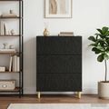 vidaXL Zásuvkový kabinet Čierna 66 x 34,5 x 90 cm Kompozitné drevo