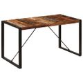 vidaXL Jedálenský stôl 140x70x75 cm, recyklovaný masív