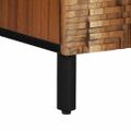 vidaXL Servírovacia skriňa Hnedá 60 x 33 x 75 cm Masívne mango drevo