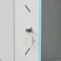 vidaXL 15U Nástenná serverová skriňa 19" IP20 sivá 60x45x86 cm