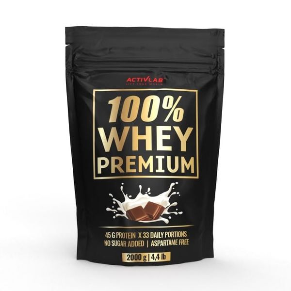 100% Whey Premium - ActivLab, čokoláda