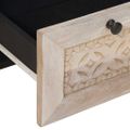 vidaXL Nočný stolík Biela 50 x 33 x 62 cm Kompozitné drevo