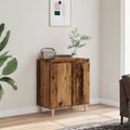 vidaXL Komoda staré drevo 60x35x70 cm spracované drevo