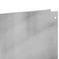 vidaXL Obrubník trávnika 20 ks 100 x 15 cm Oceľ Strieborná