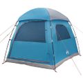 Rodinný stan vidaXL Igloo pre 6 osôb, modrý, vodeodolný