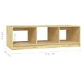 vidaXL Konferenčný stolík 110x50x34 cm, borovicový masív