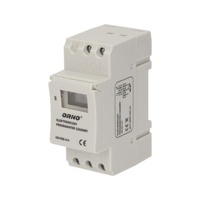 Elektronický časový spínač na DIN lištu ORNO OR-PRE-414