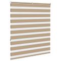 vidaXL Zebra roleta 125x150 cm šírka látky 120,9 cm polyester