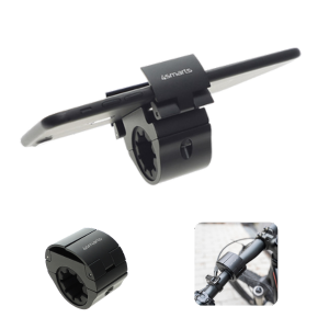 Smartphone držiak na bicykel 4smarts Bike Holder RingMount, čierny