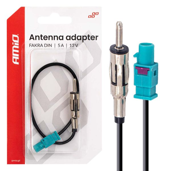 Anténny adaptér FAKRA DIN 5A 12V AMiO-04443
