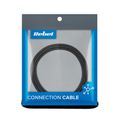 Kábel REBEL 3v1 USB-A - microUSB, USB typu C, Lightning čierny 1m