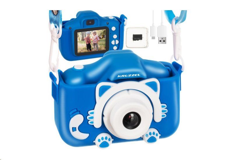 Digitálny fotoaparát Kruzzel AC22295 modrý