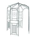 vidaXL Záhradná pergola 250 cm, tmavozelená