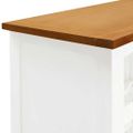 vidaXL Skrinka na víno 56x32x110 cm dubový masív
