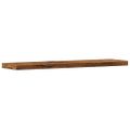 vidaXL Nástenné police 4 ks staré drevo 40x20x1,5 cm, kompozitné drevo