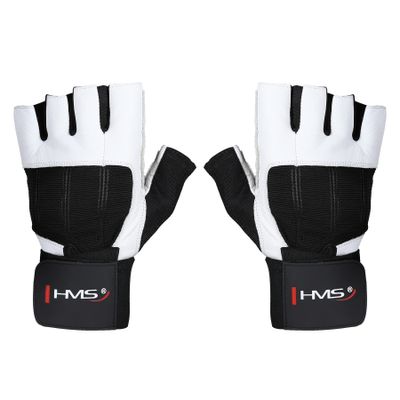 Fitness rukavice HMS RST04 biele