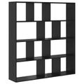 vidaXL Knižnica 12 úrovní 132 x 29 x 141,5 cm Kompozitné drevo
