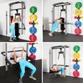 Multifunkčný posilňovací stojan - Power Rack HMS KLT22 sivý