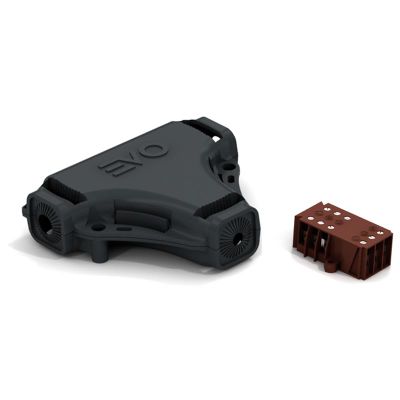 Spojka gélová odbočná EVO 02D so svorkami, 3x (1,5÷4mm2), odbočné 3x (1÷2,5mm2), IP68