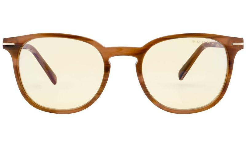 GUNNAR kancelárske/herdné okuliare DAVIS MAPLE jantárové sklá BLF 65 GUNNAR focus