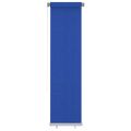 vidaXL Vonkajšia zatemňovacia roleta 65 (Š) x 230 (V) cm modrá HDPE