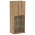 vidaXL Zostava TV skriniek 40,5 x 30 x 102 cm Remeselný dub