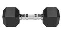 Pogumované litinové činky HEX 2x9 kg REBEL ACTIVE RBA-2325-09 Pogumované litinové činky HEX 2x9 kg REBEL ACTIVE RBA-2325-09