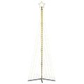 vidaXL LED vianočný stromček 495 LED teplá biela 300,5 cm