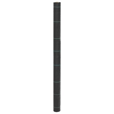 vidaXL Membrána proti burine čierna 1,5x150 m PP