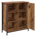 vidaXL Servírovacia skriňa Staré drevo 70 x 30 x 80 cm