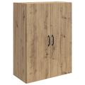 vidaXL Nástenná skrinka 66 x 34,5 x 90 cm Kompozitné drevo Dub artisan