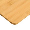 vidaXL Raňajkové taniere 6 ks 35x23x0,8 cm Bambus