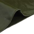 vidaXL Tarpaulin 650g / m² Olivovo zelená 6 x 8 m Plátno s PVC povrchom