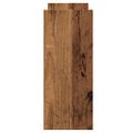 vidaXL Stolový organizér nastav. staré drevo 40x17x41cm kompozit.drevo