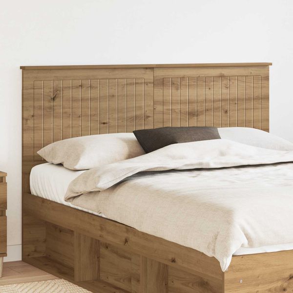 vidaXL Zadné čelo Remeselný dub 150 cm Kompozitné drevo