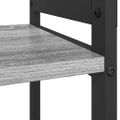 vidaXL Regál na knihy 60 x 30 x 85 cm Kompozitné drevo Sivý dub sonoma