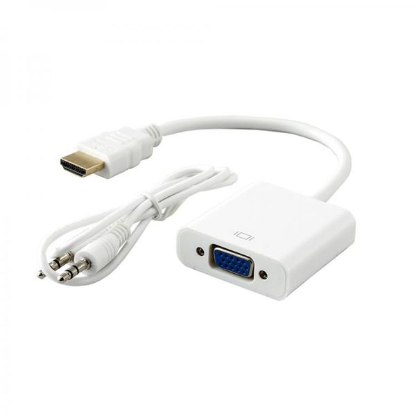 SBOX Adaptér HDMI samec/VGA samica+Audio